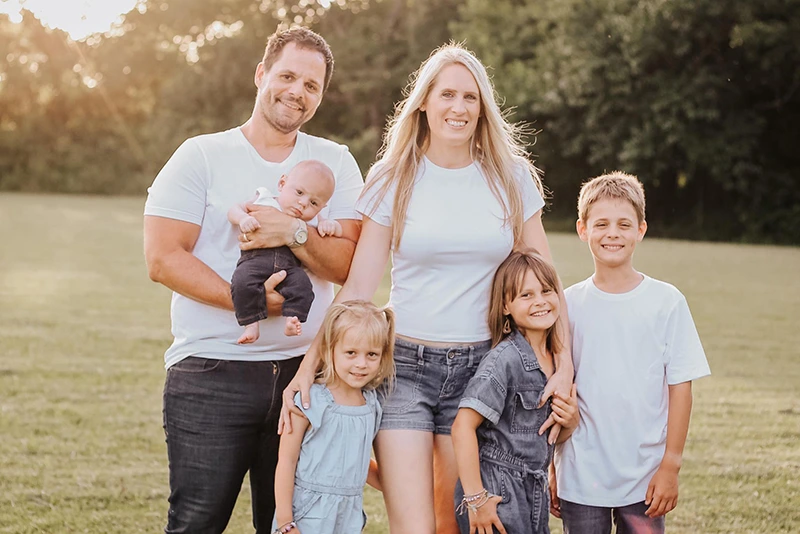 The Johnson Family - Silent Lights of Tulsa owners